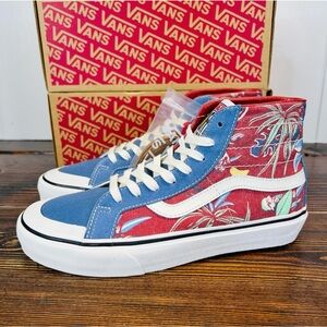 NWT VANS Sk8-Hi 138 Decon Hawaiian Jungle Hi Top Sneakers